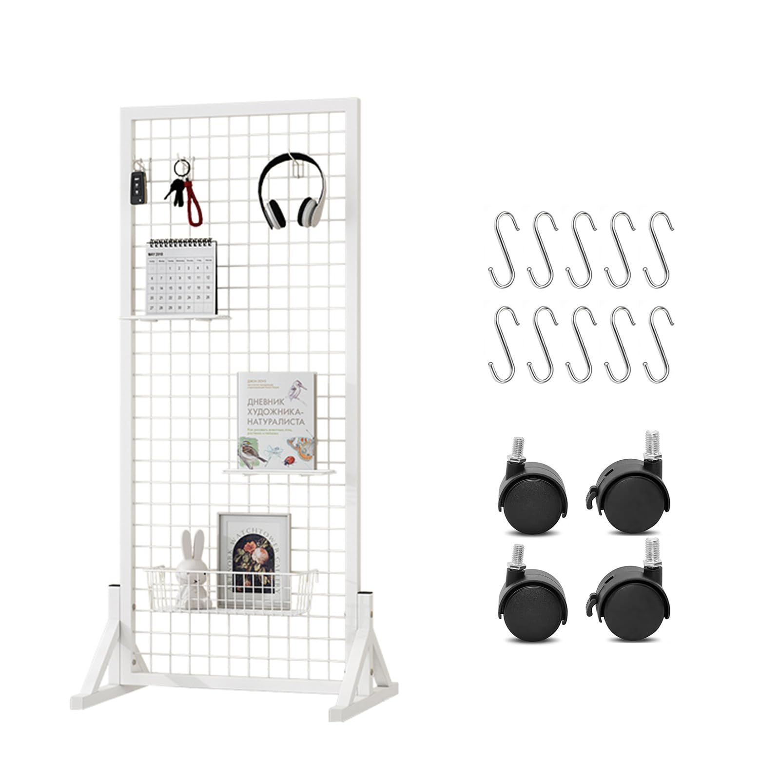Amazon.co.jp: JXHNZYQ ワイヤーネット スタンド メッシュパネル